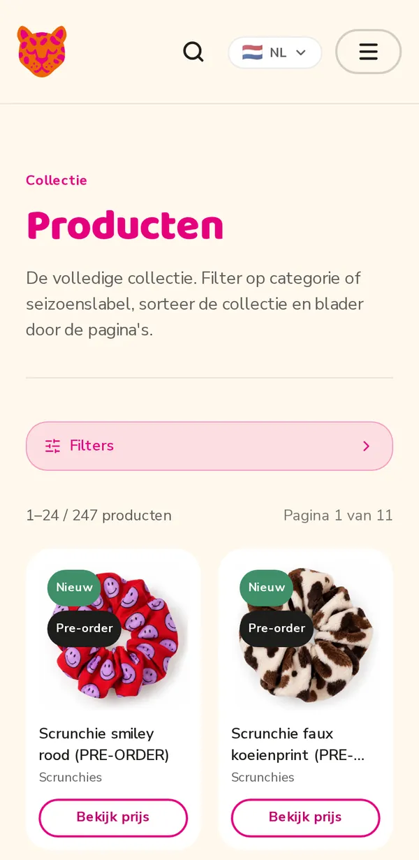 Productoverzicht van Colori Ribelle op een telefoon