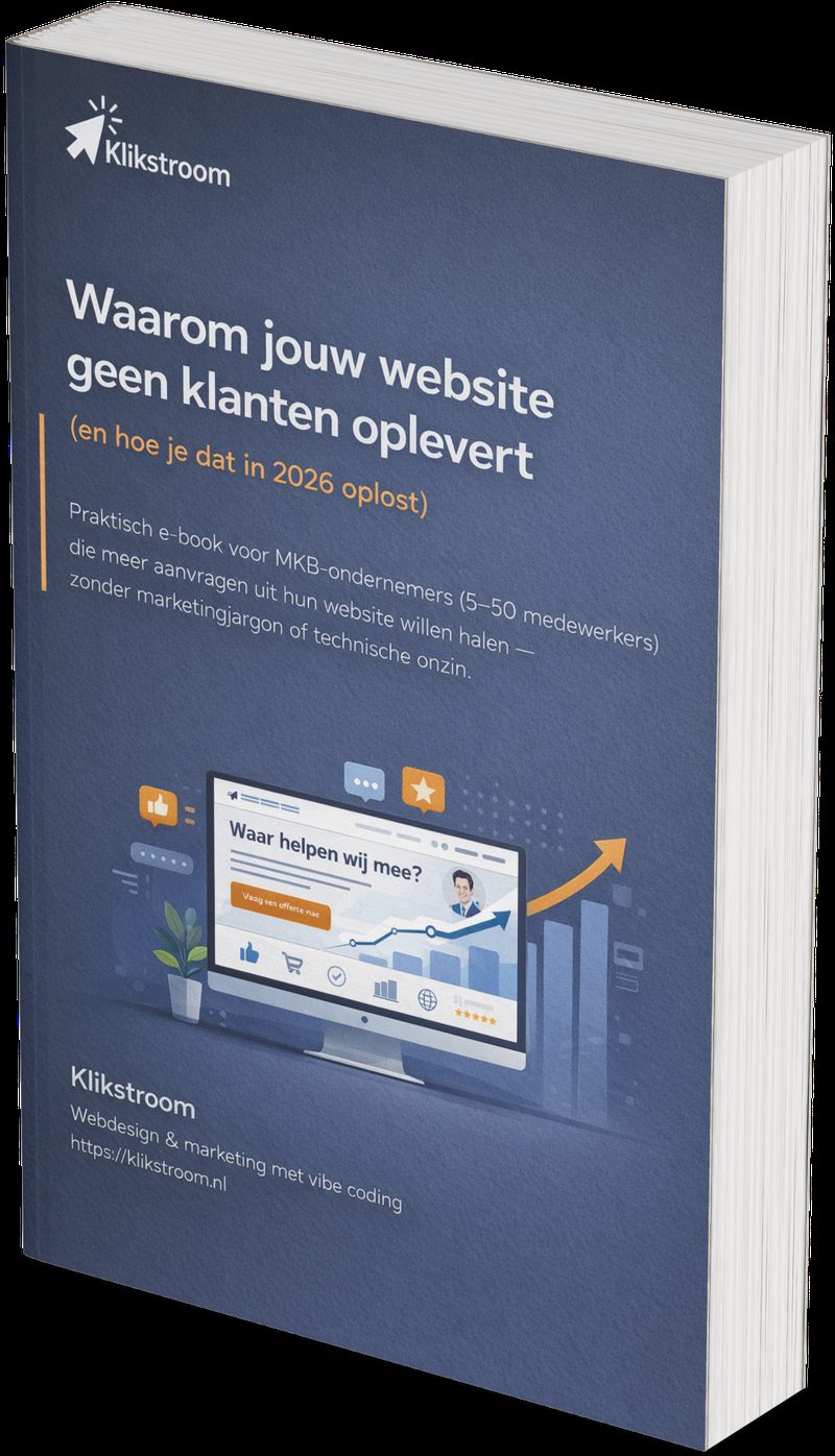 Klikstroom — 7 stappen naar een website die converteert